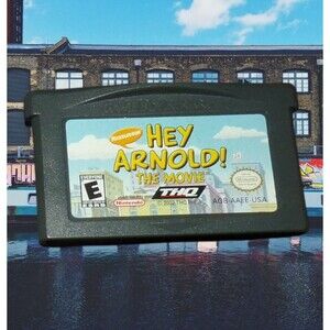 Nickelodeon Hey Arnold The Movie Nintendo Gameboy Advance Game Tested